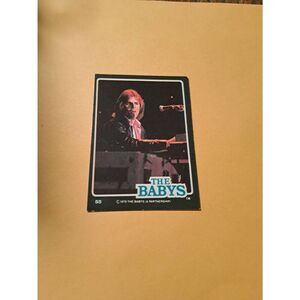 Vintage 1979 The Babys Trading Card #55 London Rock Band Collectible
